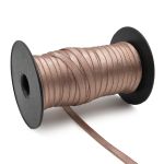 Резинка бельевая (бретелечная) блестящая 10.0 мм / 50 метров, шиншилла, ML177.010