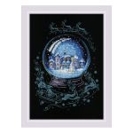 Набор для вышивания нитками Риолис, Зимняя сказка, 21х30 см