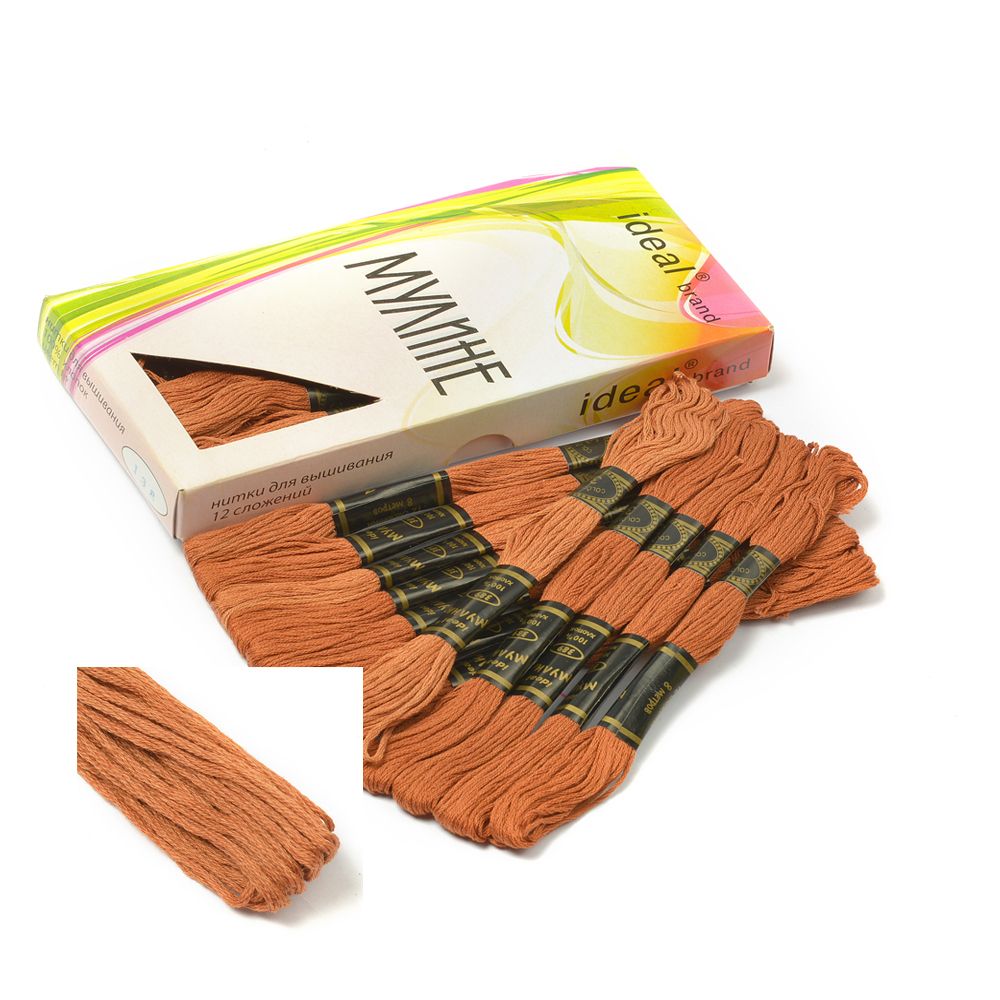 Мулине Ideal ТВ, 24 мотка по 8 метров, цв. 389