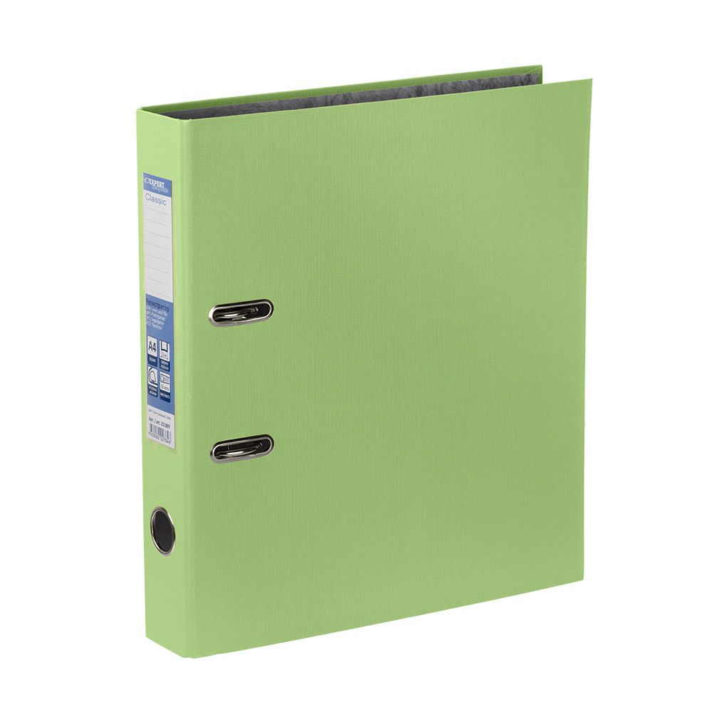 Регистратор PVC 50 мм, 10 шт, Classic A4 арочный механизм, салатовый 251893, Expert Complete