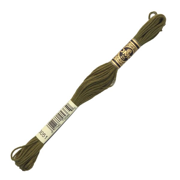 Мулине DMC 117 (3051), 12 мотков по 8 метров