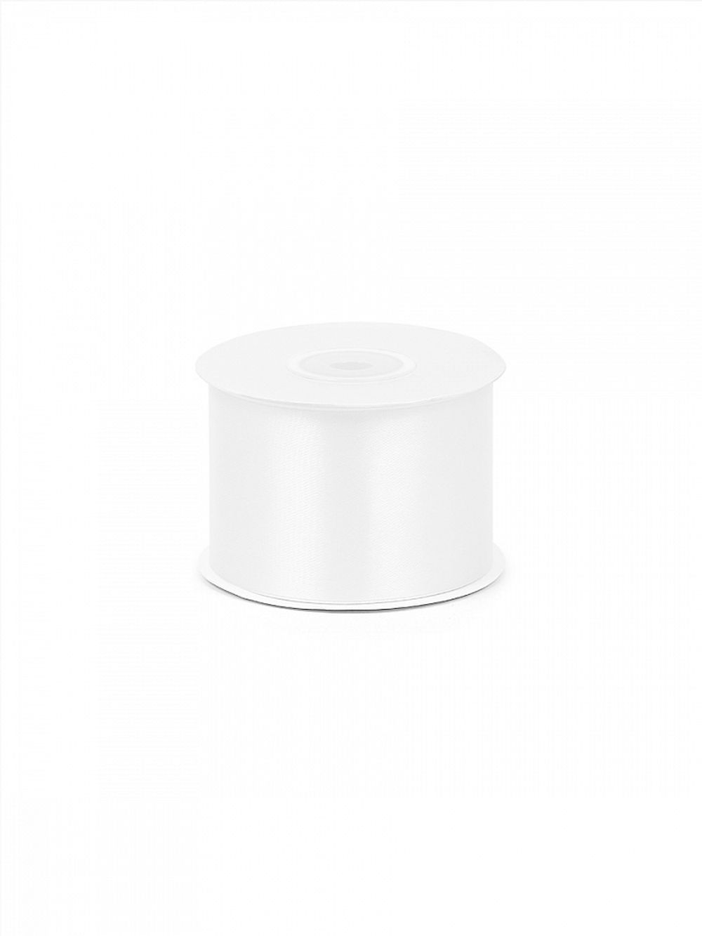 Лента атласная 1-сторонняя 50.0 мм / 22.5±1 метра, 3001 кипенно-белый, Magic4Hobby