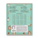 Тетрадь ученическая школьная, выборочный лак, A5+ 24 л. на скобе 65 г/м², белизна 100% 30 шт, клетка, 000715 Живой лес, Светоч 24ТЕТк-003