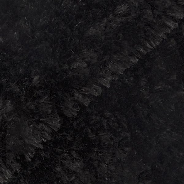 Плюш (ткань) Peppy PTB-001 446 г/м², 152 см / рул. 5 метров, черный/black