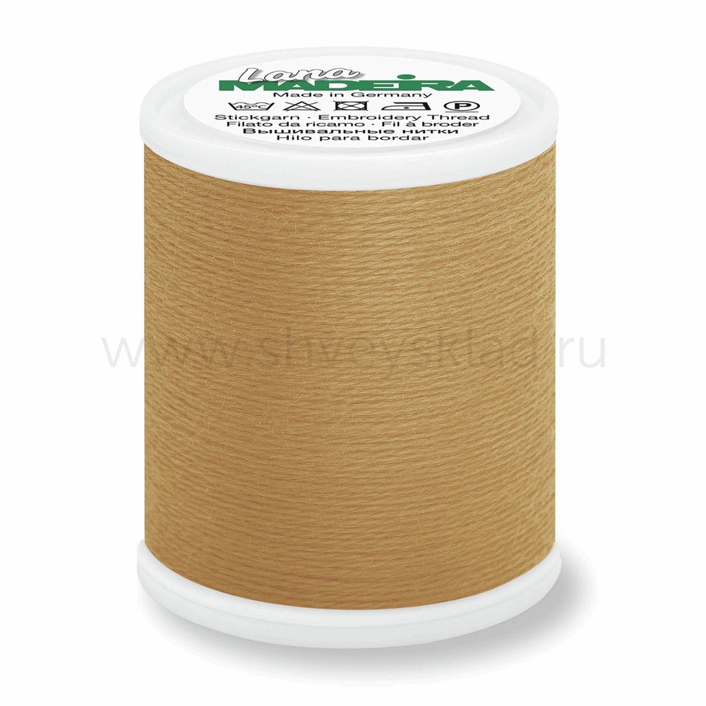 Нитки вышивальные шерсть Madeira Lana №12, 200 м, цв. 3840, 9312, 5 катушек