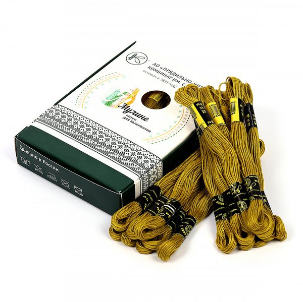 Мулине ПНК им.Кирова цв.8906, 24 мотка по 8 метров