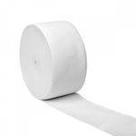 Резинка вязаная 100.0 мм / 40 метров, стандартная 3.9 г/п.м., белый