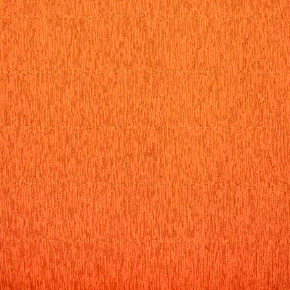 Бумага гофрированная (креповая) 180 г/м², 50 см / 2.5 метра, 20/E2 оранжевый, Blumentag GOF-180