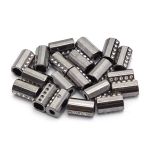 Наконечник для шнура металл цилиндр со стразами ⌀3,5/7 мм, 15,5х8,5 мм (чер.никель), 20 шт