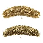 Хольнитены ⌀9 мм, h=9 мм, сталь, New Star №33.5, золото, уп≈2000 шт