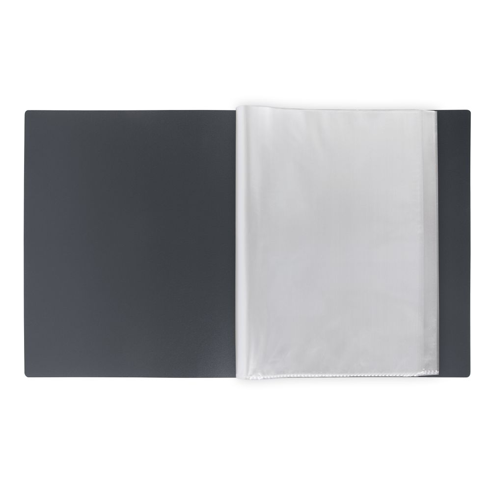 Папка с вкладышами 30 л. A4 600 мкм 20 мм, эффект 3D, 6 шт, серый new EC211600115, Expert Complete EC211600115