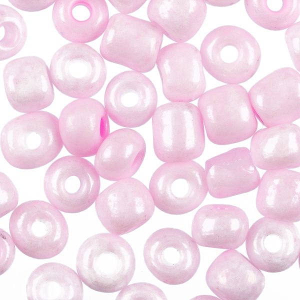 Бисер Zlatka 6/0 (4.1 мм), 100 г (10х10 г), №0966 св.розовый, GR