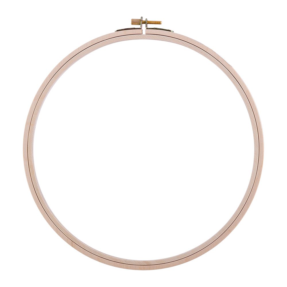 Пяльцы круглые деревянные ⌀240 мм, 3 шт, Gamma PRS