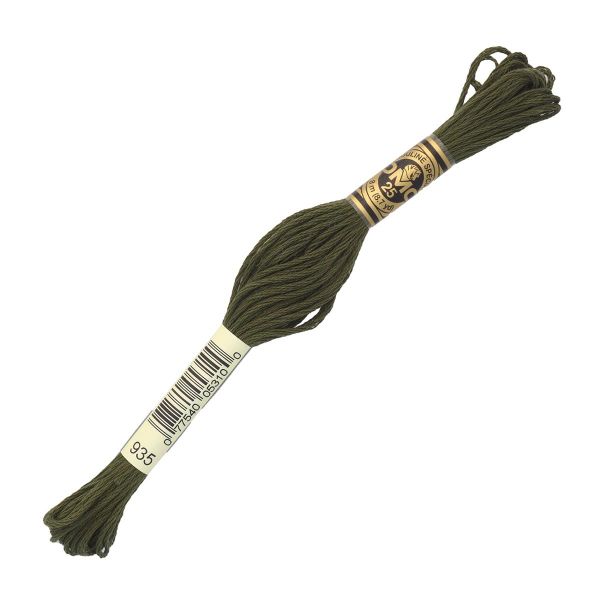 Мулине DMC 117 (935), 12 мотков по 8 метров