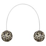 Клипсы для штор магнитные с тросом, 30см ⌀45, 6У