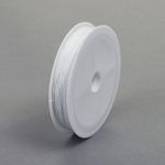 Ювелирный тросик (ланка) 0.38 мм / 100 м, TBY.ЮТ.0.38, цв.белый