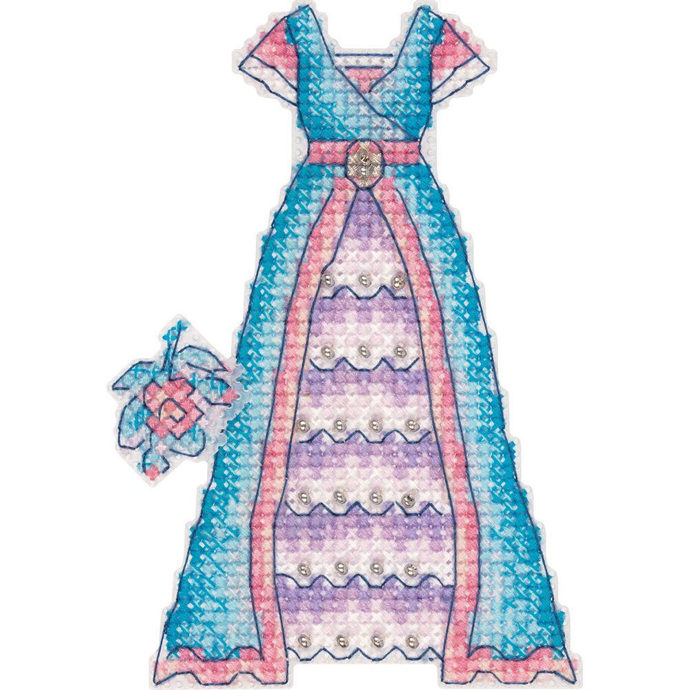 Набор для вышивания нитками Panna, Принцесса, 5,5х13,5 см