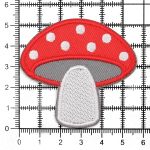 Термоаппликация Мухомор, 5.2х5.5см, Hobby&Pro