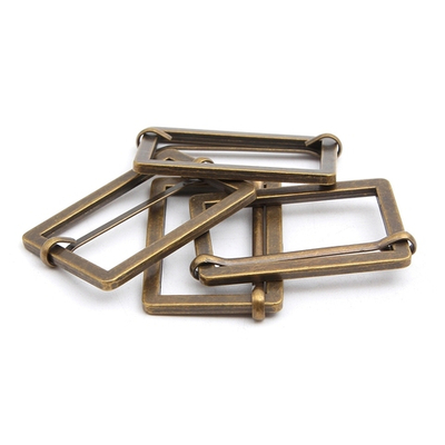 Рамка регулировочная металл литая с подвижной планкой 40 мм /48х31 мм, ⌀4 мм/, бронза, 4 шт