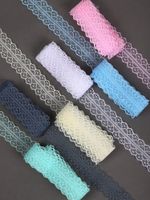 Набор кружева для рукоделия 30 мм (6 шт по 2 метра), №2