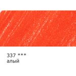 Карандаш цветной заточенный, 6 шт, 337 алый, Vista-Artista INTENSE VICP