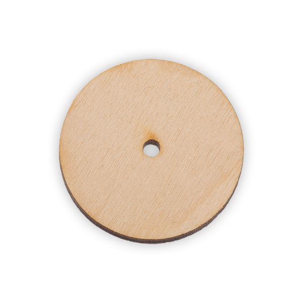Диски из фанеры для суставов мишек Тедди ⌀40 ±0.1 мм, 100 шт, HobbyBe CDD-40
