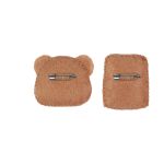 Набор для шитья игрушки Броши «Мишка и мед» 4 см, Miadolla TF-0369