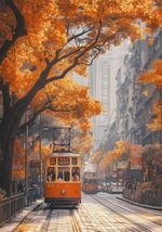 Пазл 500 элементов, PZL-500/79 Листопадный переулок, Фрея