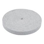 Тесьма (лента) киперная (100 х/б) 20 мм / 45.72 метра, 18 серый меланж, 6190-2026