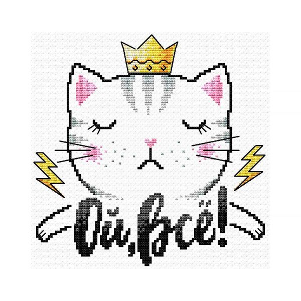 Набор для вышивания нитками МП Студия, Ой, все 18х18см