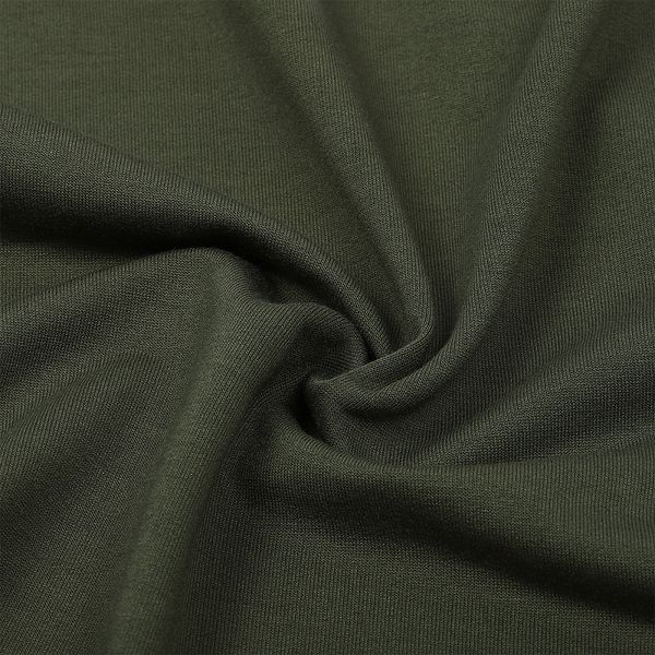 Футер 2-нитка петля поливискоза стрейч 220 г/м², 160 см / 3 метра, ФУТ2Х.TBY.ПЭ-ВИС.S096.3, цв.S096 хаки