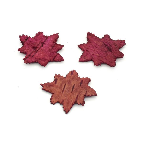 Декоративные элементы из коры дерева 