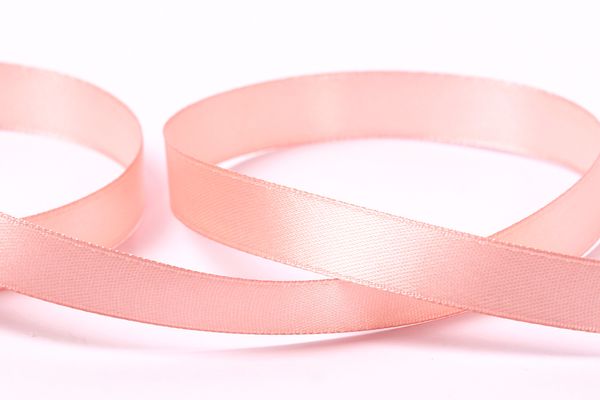 Лента атласная 1-сторонняя 12.0 мм / 33±2 метра, 108 персиковый, Gamma