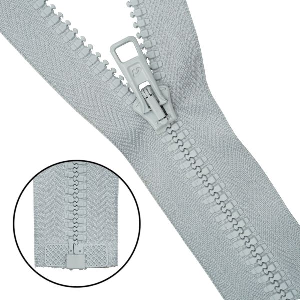 Молния трактор Arta Т6 (6 мм) 1 зам., разъем., 65 см, цв. 177 жемчуг, 5 шт