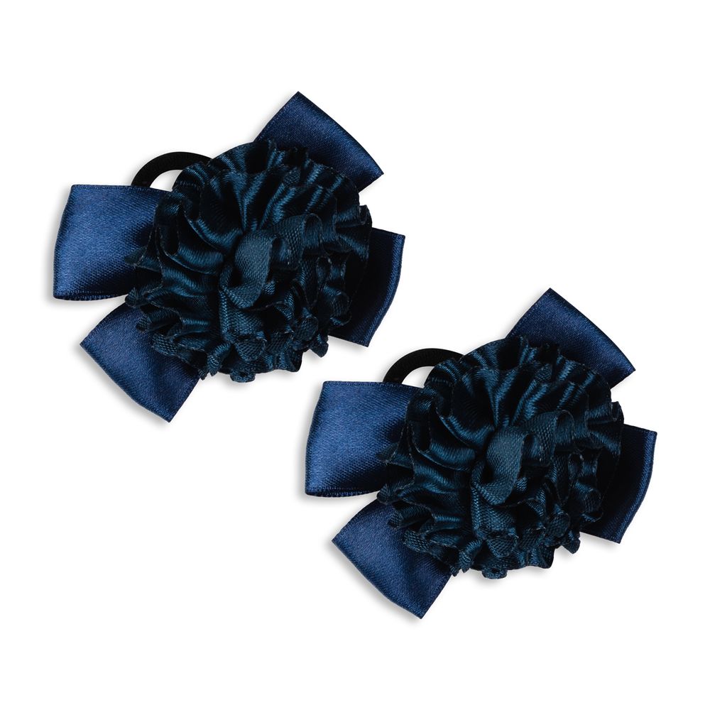 Набор резинок для волос, 10 шт, №02 т.синий, Cherry Mary DR07040