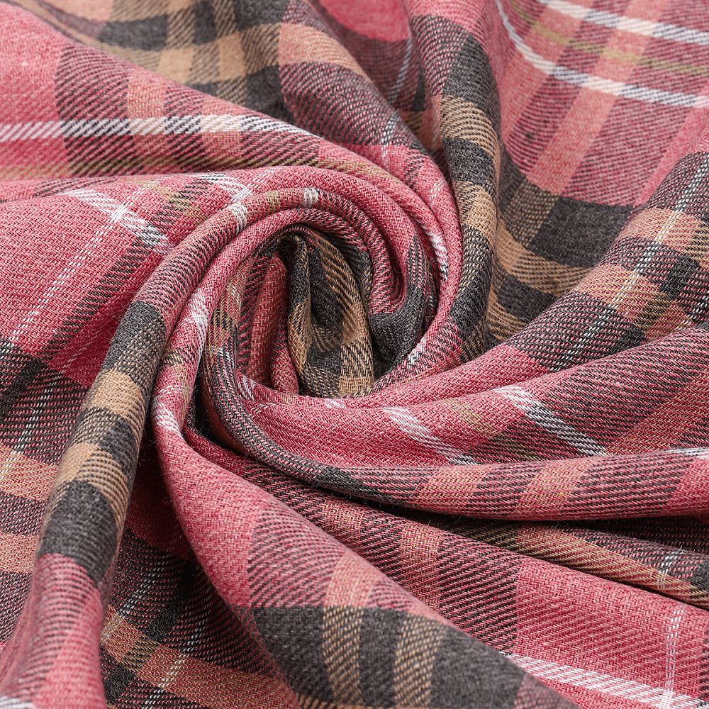 Фланель рубашечная 150 г/м², 150 см / 2 метра, TBY.Fl.T138.2, цв.138 розовый