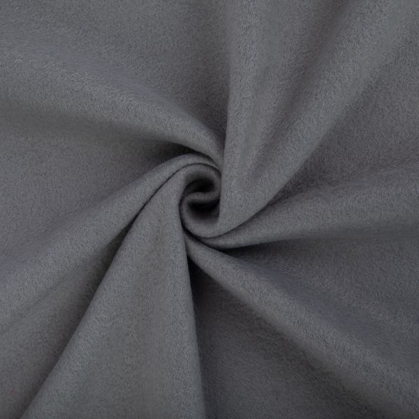 Флис 2-сторонний 280 г/м², 150х160±5 см, серый/grey, Gamma FG-005N