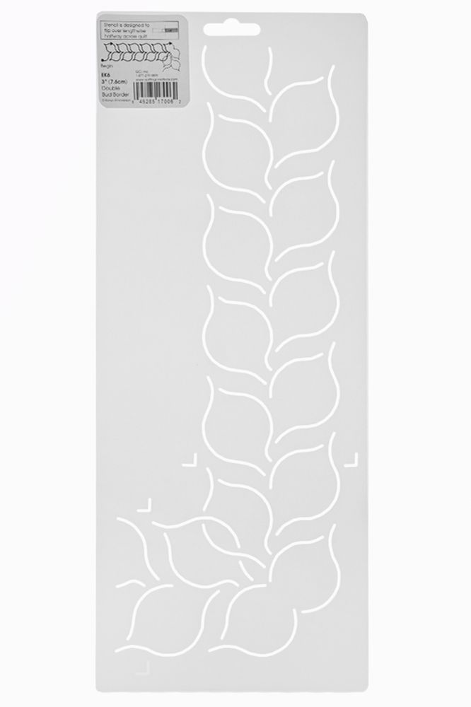 Трафарет Double Bud Border, 1 шт, EK6