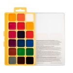 Краска акварель без кисти 18 цв, Лео LPW-0118