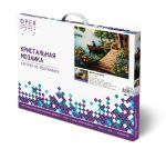 Алмазная (кристальная) мозаика Фрея ALPD-254, на подрамнике Двое в лодке, 50х40 см