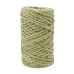 Шпагат джутовый ⌀1.4 мм / 50 метров (50 г), 2-ниточный, 1200 текс, евробобина, оливковый