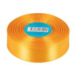 Лента атласная 1-сторонняя 25.0 мм / 33±2 метра, №525L(14-0850) желтый, Gamma