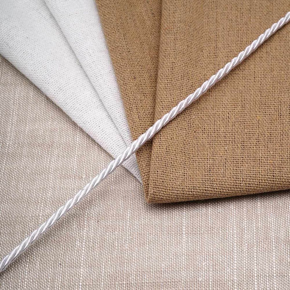 Шнур витой 3мм / 18,29м, 047 белый, 1AS-169