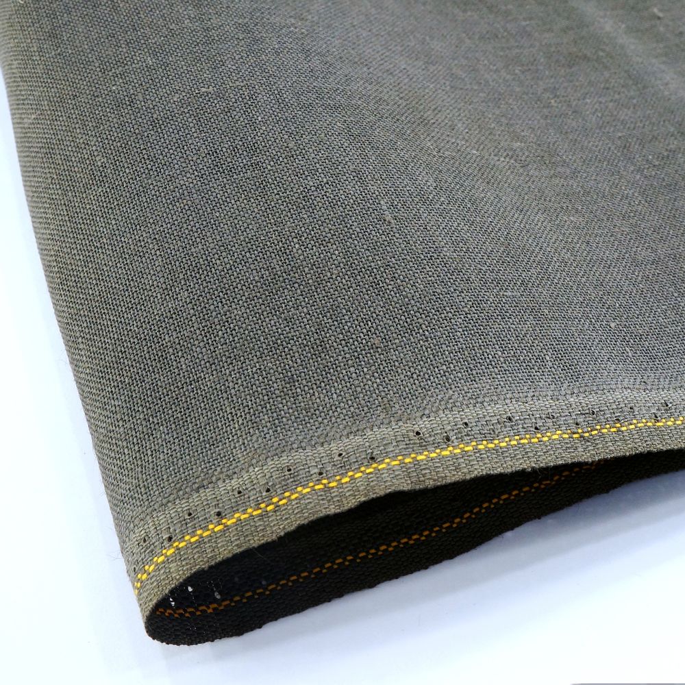 Канва Zweigart Edinburgh 36 ct, рулон 140 см, 5 метров, 7021 magical grey/т.серый /TOS/