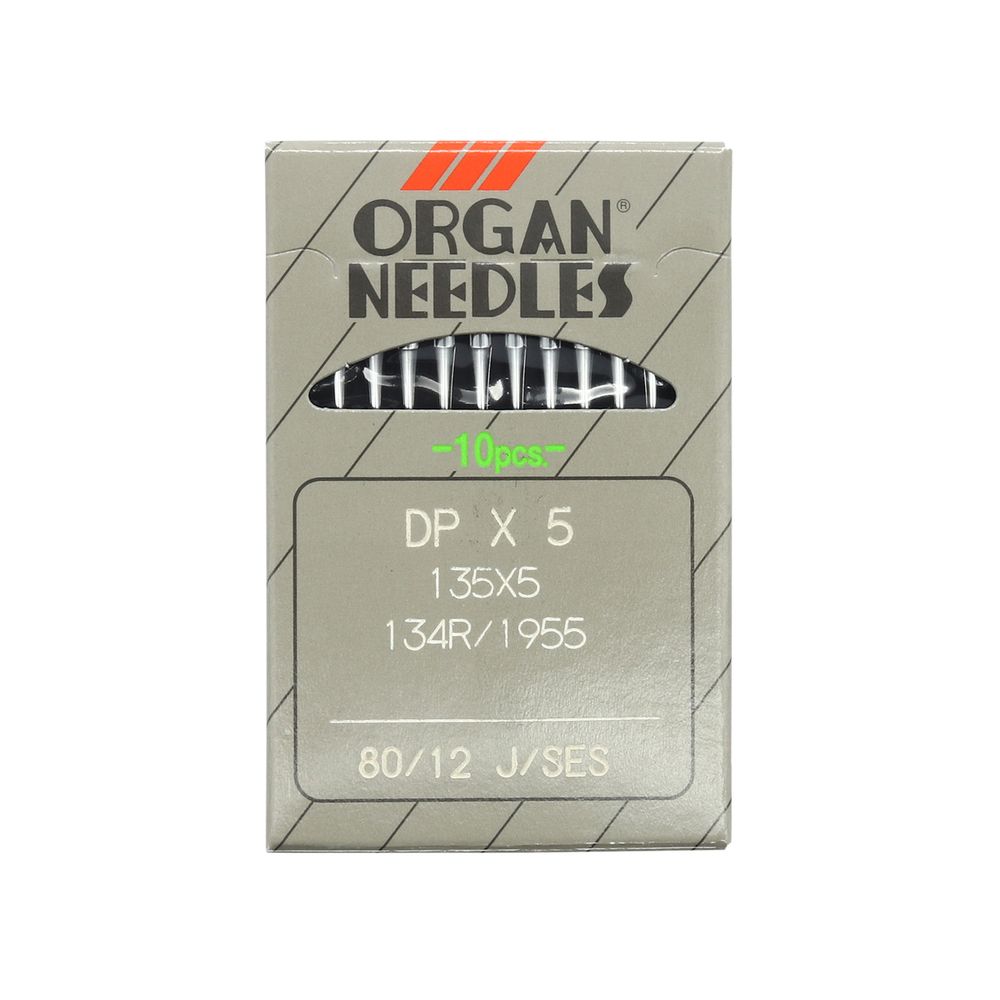 Иглы Organ DP * 5/ 80 SES, 10 шт
