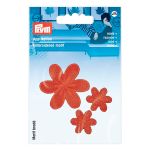 Термоаппликация Цветы мал/бол крас, Prym