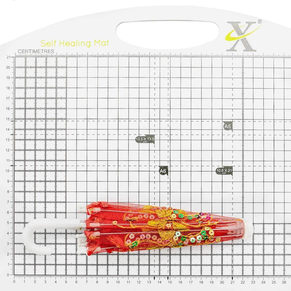 Зонтик 22см, красный