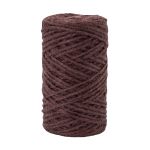 Шпагат джутовый ⌀1.4 мм / 50 метров (50 г), 2-ниточный, 1200 текс, евробобина, коричневый