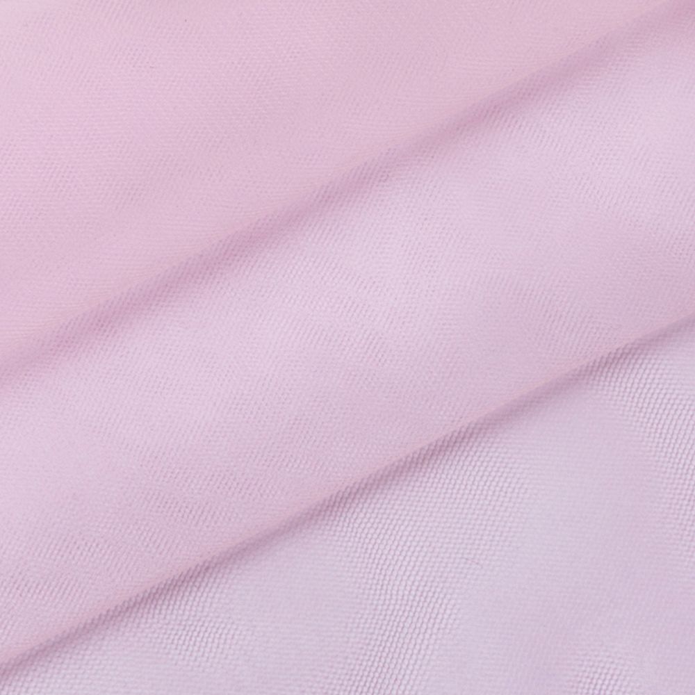 Фатин мягкий (Еврофатин) 20±1 г/м², 100х160 см, 100% нейлон, 03 розовый, Gamma FTS