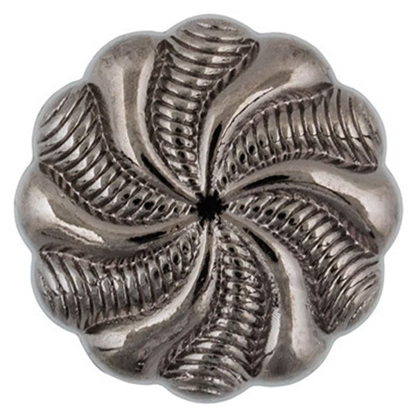 Пуговицы металл 10 мм, 6 шт, 06 черн.никель, Blitz MB 0263